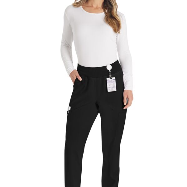 Natural Rise Tapered Leg Pull-On Pant Thumbnail