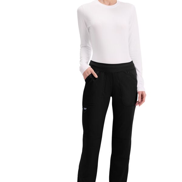 Mid Rise Straight Leg Pull-on Pant Thumbnail