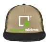 Flat Bill Snapback Trucker Cap Thumbnail